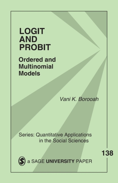 Logit and Probit : Ordered and Multinomial Models, Paperback / softback Book