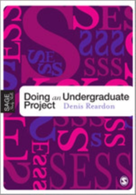 Doing Your Undergraduate Project, Hardback Book
