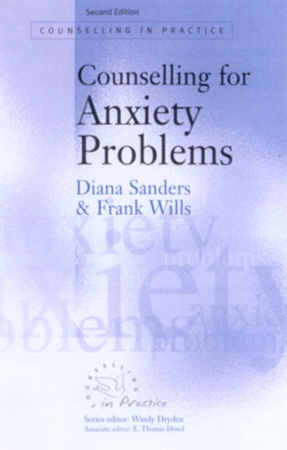 Counselling for Anxiety Problems, Hardback Book