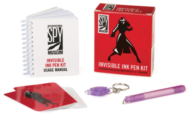Invisible Ink Pen Kit, Paperback Book