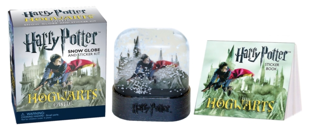 Harry Potter Hogwarts Castle Snow Globe and Sticker Kit, Mixed media product Book