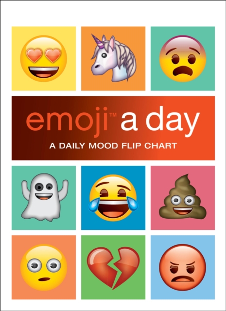 emoji a day : A Daily Mood Flip Chart, Hardback Book