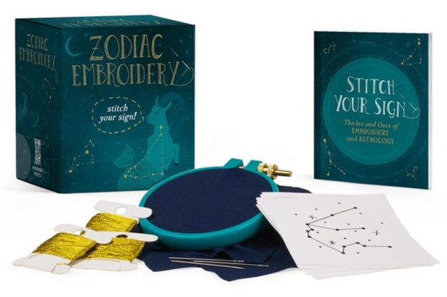 Zodiac Embroidery: Stitch Your Sign, Multiple-component retail product, part(s) enclose Book