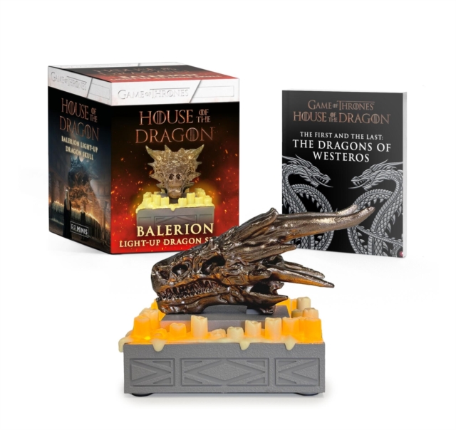 House of the Dragon: Balerion Light-Up Dragon Skull, Multiple-component retail product Book