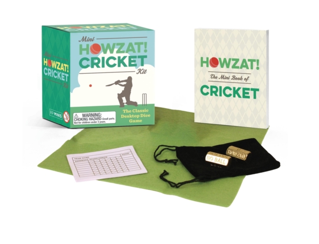 Mini Howzat! Cricket Kit : The Classic Desktop Dice Game, Multiple-component retail product Book