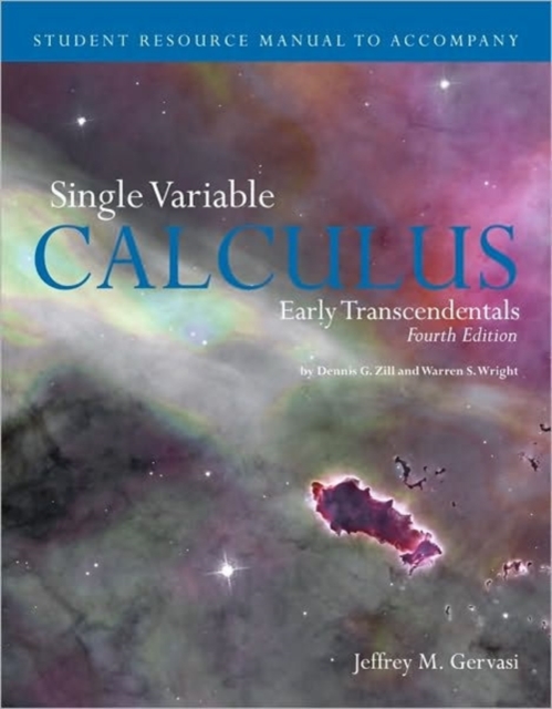 Student Resource Manual to Accompany Single Variable Calculus: Early Transcendentals, Paperback Book