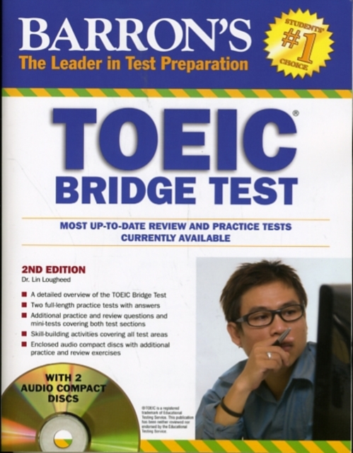 Barron's TOEIC Bridge Test with Audio CDs : Test of English for International Communication, Paperback / softback Book