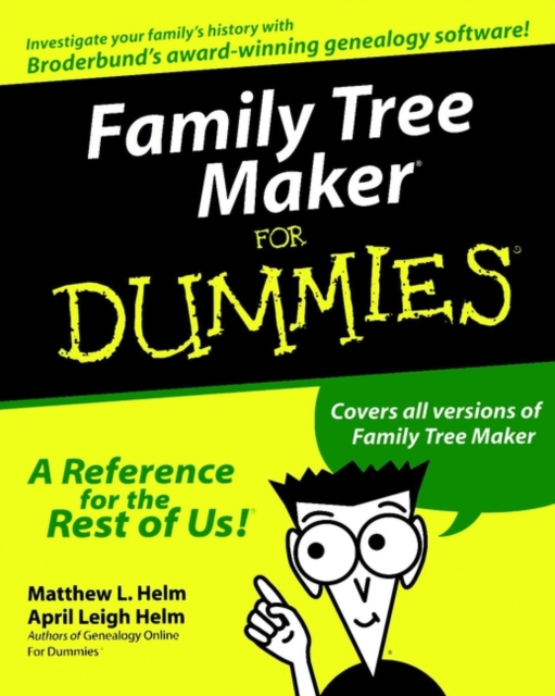 Family Tree Maker For Dummies, Paperback / softback Book