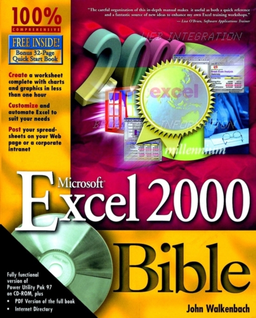 EXCEL 2000 Bible, Paperback Book