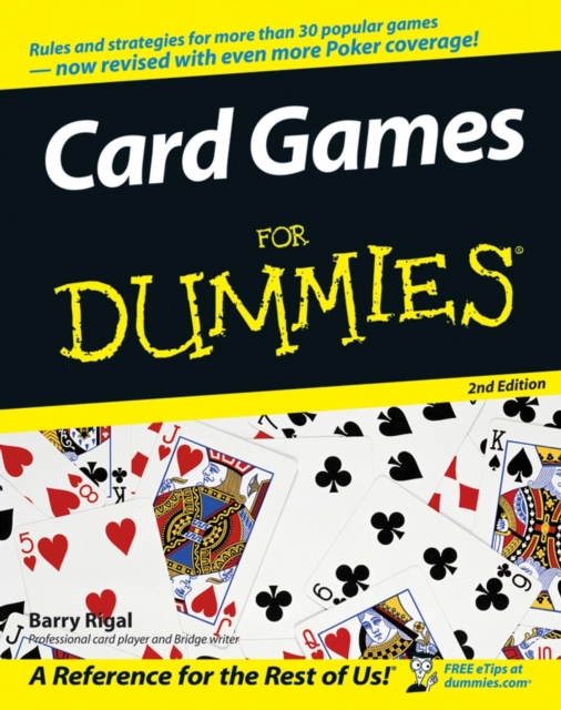 Card Games For Dummies, Paperback / softback Book