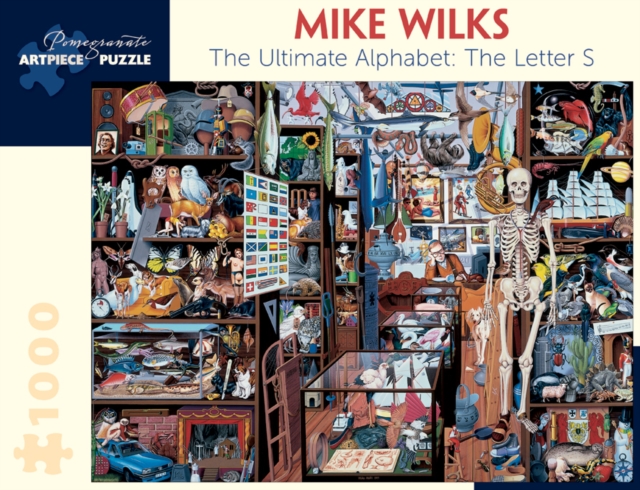 Mike Wilks the Ultimate Alphabet the Letter S 1000-Piece Jigsaw Puzzle, Other merchandise Book