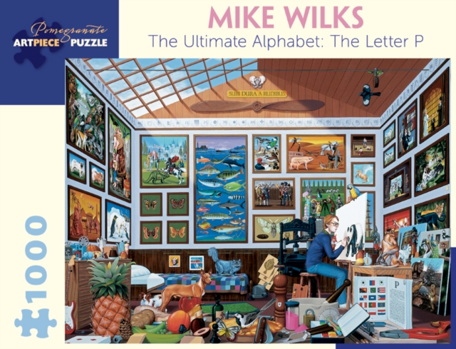 Mike Wilks the Ultimate Alphabet the Letter P 1000-Piece Jigsaw Puzzle, Other merchandise Book