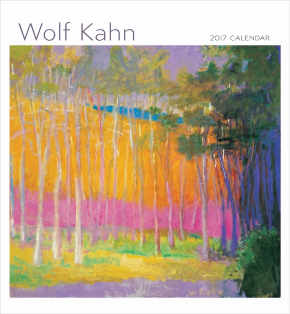 Wolf Kahn 2017 Wall Calendar, Calendar Book