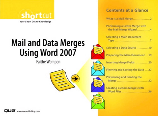 Mail and Data Merges Using Word 2007 (Digital Short Cut), PDF eBook