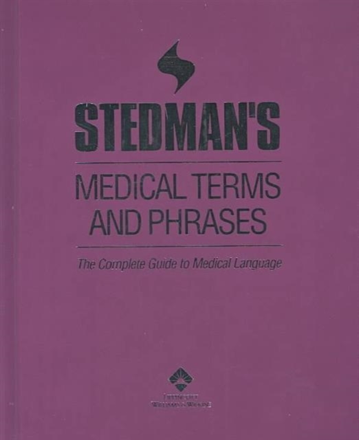 Stedman's Medical Terms and Phrases, Hardback Book