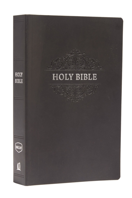 NKJV, Holy Bible, Soft Touch Edition, Leathersoft, Black, Comfort Print : Holy Bible, New King James Version, Leather / fine binding Book