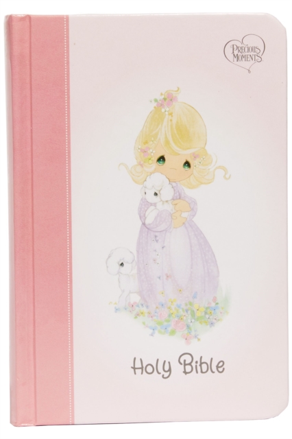 NKJV, Precious Moments Small Hands Bible, Hardcover, Pink, Comfort Print : Holy Bible, New King James Version, Hardback Book
