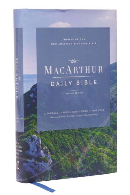 NASB, MacArthur Daily Bible, 2nd Edition, Hardcover, Comfort Print, Hardback Book