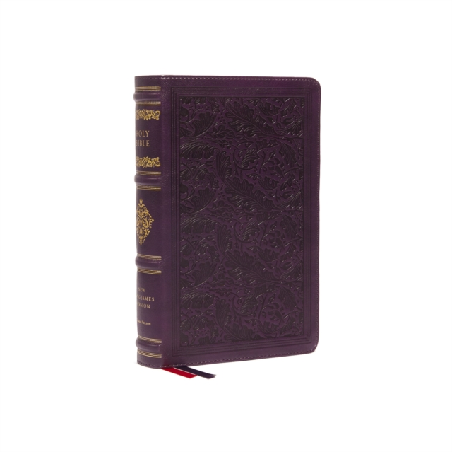 NKJV, Personal Size Reference Bible, Sovereign Collection, Leathersoft, Purple, Red Letter, Comfort Print : Holy Bible, New King James Version, Leather / fine binding Book