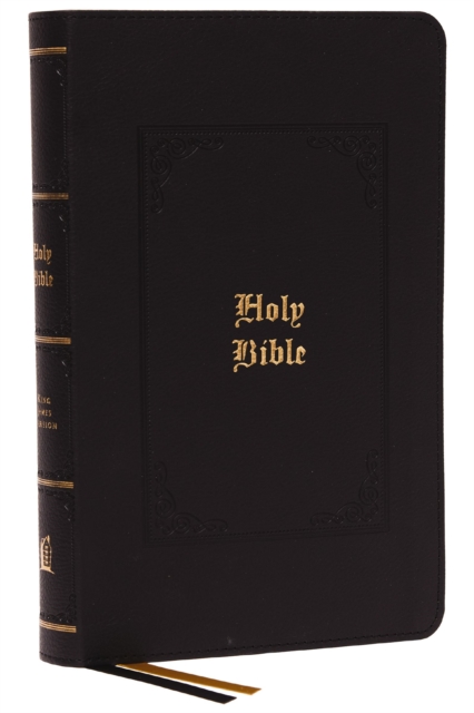 KJV, Personal Size Large Print Reference Bible, Vintage Series, Black Leathersoft, Red Letter, Comfort Print : Holy Bible, King James Version, Leather / fine binding Book