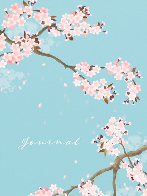 Spring Cherry Blossoms Journal, Paperback / softback Book