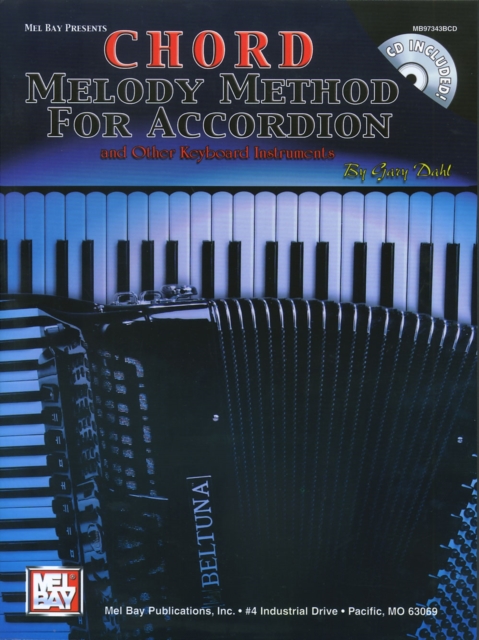 Chord Melody Method for Accordion, Paperback Book