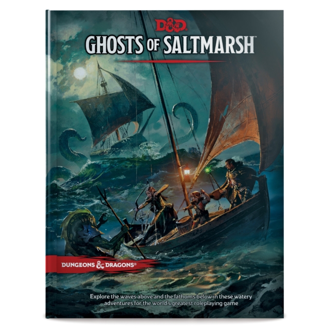Dungeons & Dragons Ghosts of Saltmarsh Hardcover Book (D&D Adventure), Hardback Book