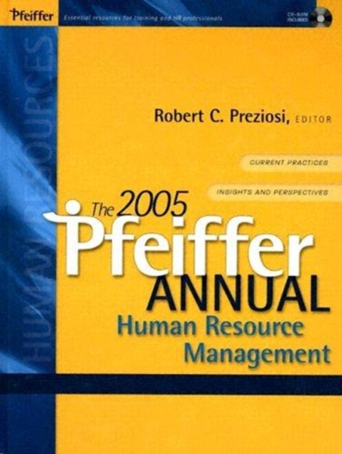 The 2005 Pfeiffer Annual : Human Resource Management, Digital Book