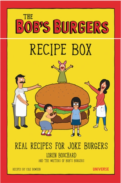 Bob's Burgers Burger Recipe Box, Cards Book