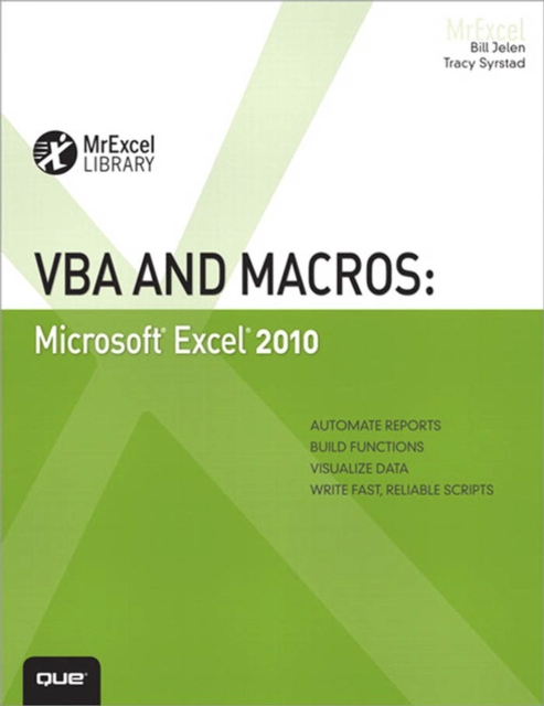 VBA and Macros : Microsoft Excel 2010, EPUB eBook