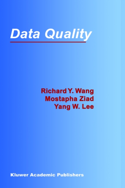 Data Quality, Hardback Book
