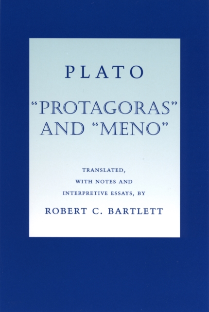 "Protagoras" and "Meno", Hardback Book
