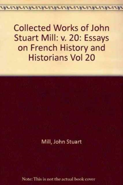 Essays on French History and Historians : Volume XX, Hardback Book