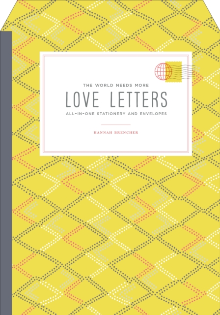The World Needs More Love Letters All-in-One Stationery and Envelopes, Cards Book
