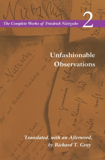 Unfashionable Observations : Volume 2, Paperback / softback Book