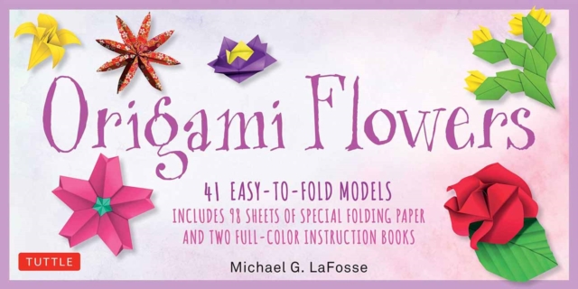 Origami Flowers Kit : 41 Easy-to-fold Models - Includes 98 Sheets of Special Folding Paper Great for Kids and Adults!, Kit Book