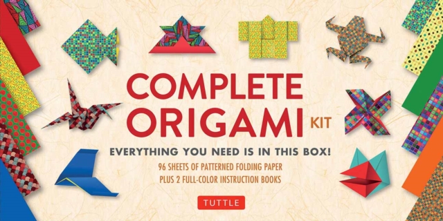 Complete Origami Kit : [Kit with 2 Origami How-to Books, 98 Papers, 30 Projects] This Easy Origami for Beginners Kit is Great for Both Kids and Adults, Multiple-component retail product Book