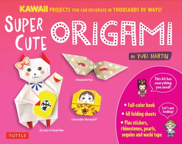 Super Cute Origami Kit, Paperback / softback Book