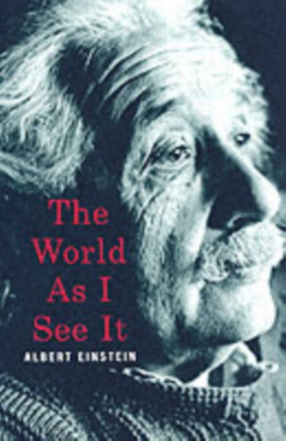 The World as I See it, Paperback Book