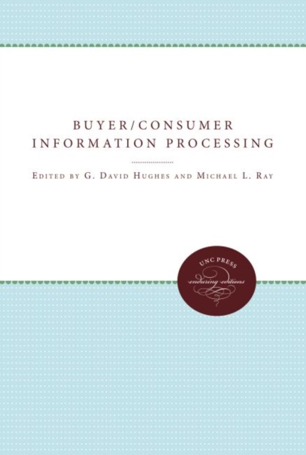 Buyer/Consumer Information Processing, Hardback Book
