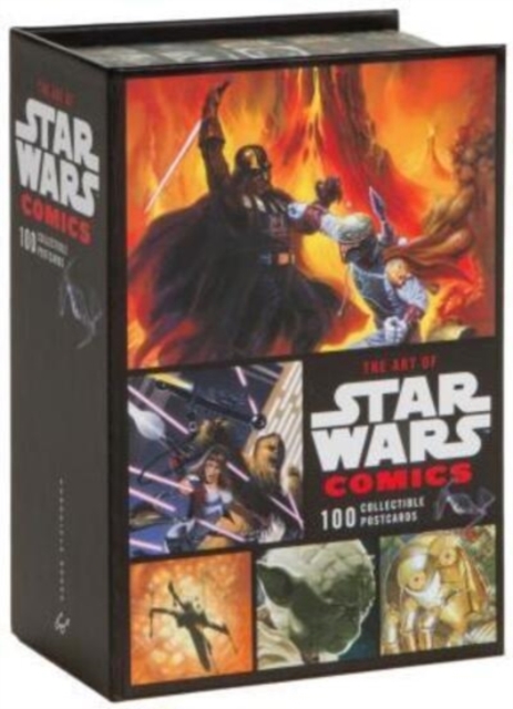 The Art of Star Wars Comics : 100 Collectible Postcards, Postcard book or pack Book