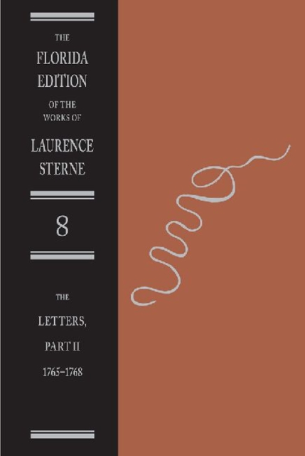 The Letters of Laurence Sterne Pt. 2; 1765-1768, Hardback Book