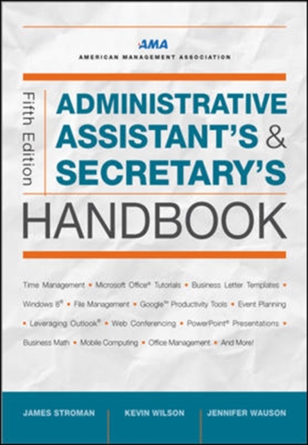 Administrative Assistant's & Secretary's Handbook, Hardback Book