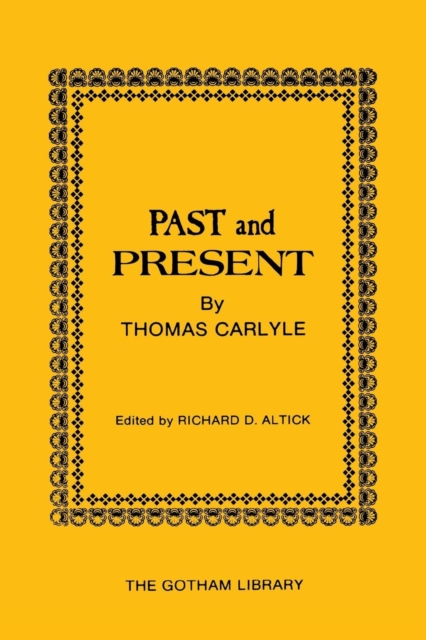 Past and Present by Thomas Carlyle, Paperback / softback Book