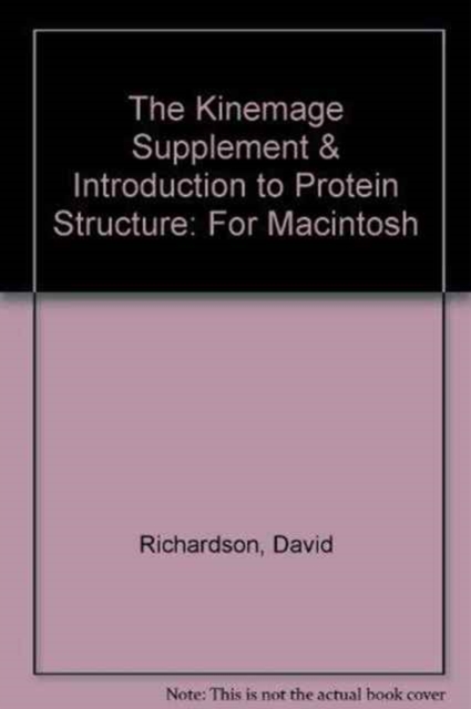 The Kinemage Supplement & Introduction to Protein Structure : For Macintosh, CD-ROM Book