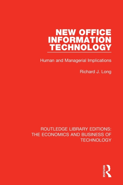 New Office Information Technology : Human and Managerial Implications, Paperback / softback Book