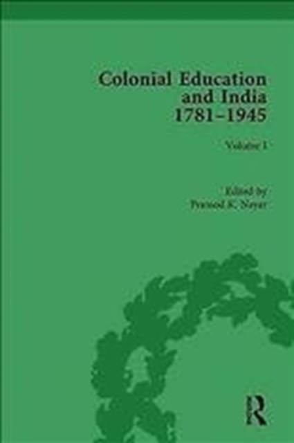 Colonial Education in India 1781–1945, Multiple-component retail product Book