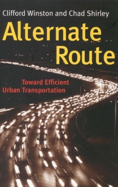 Alternate Route : Toward Efficient Urban Transportation, PDF eBook