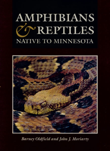 Amphibians and Reptiles Native to Minnesota, Hardback Book