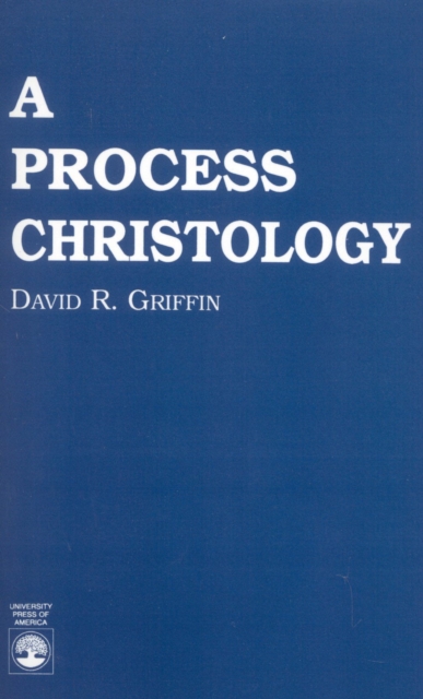 A Process Christology, Paperback / softback Book